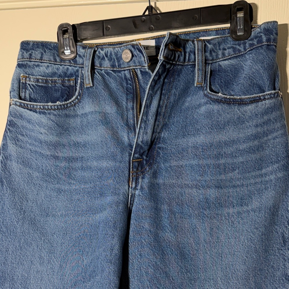 Frame Denim Women's Straight Leg Blue Jeans size 26 / small - Picture 2 of 6